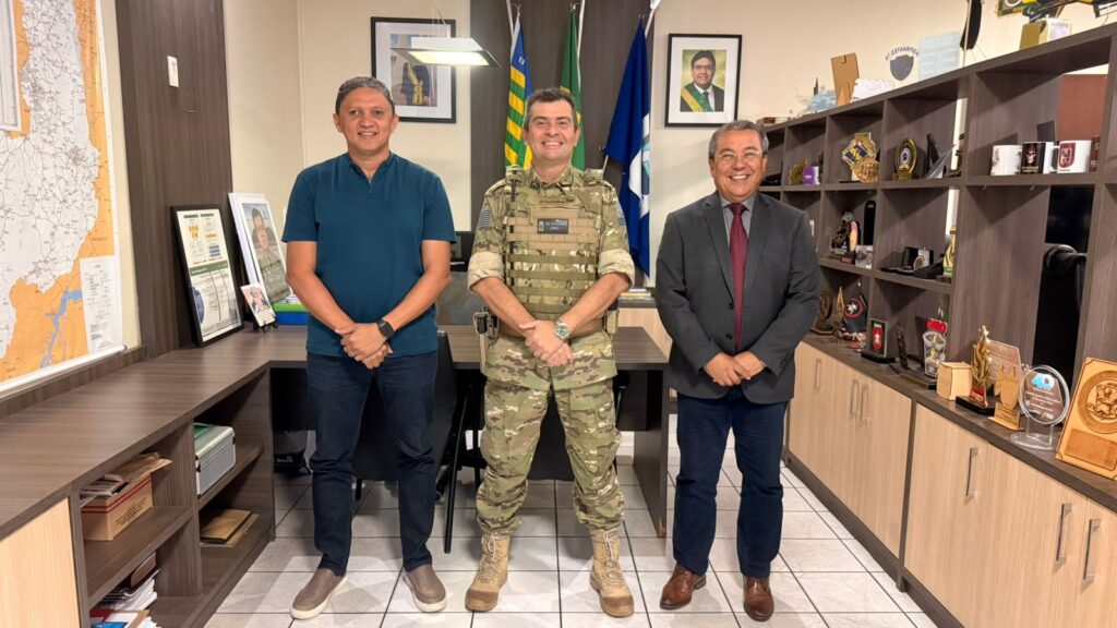 Carnaval Seguro: Júnior Ribeiro se reúne com cúpula da segurança pública e assegura apoio para o Carnaval de Água Branca