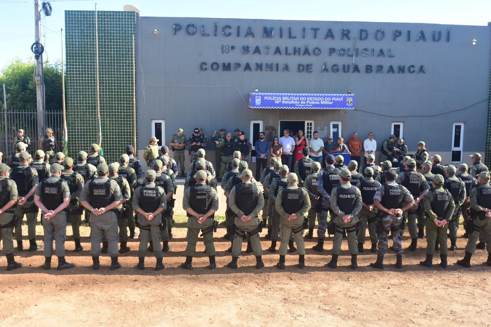 18º Batalhão da Polícia Militar celebra 9 anos de atuação em Água Branca (PI)