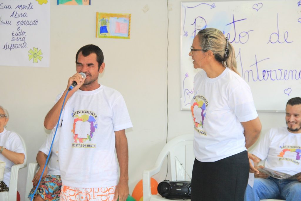 A arte da mente: Saúde de Água Branca realiza projeto de intervenção com usuários do Caps