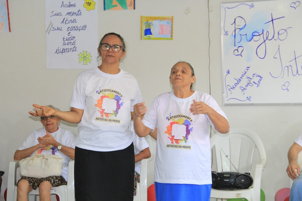 A arte da mente: Saúde de Água Branca realiza projeto de intervenção com usuários do Caps