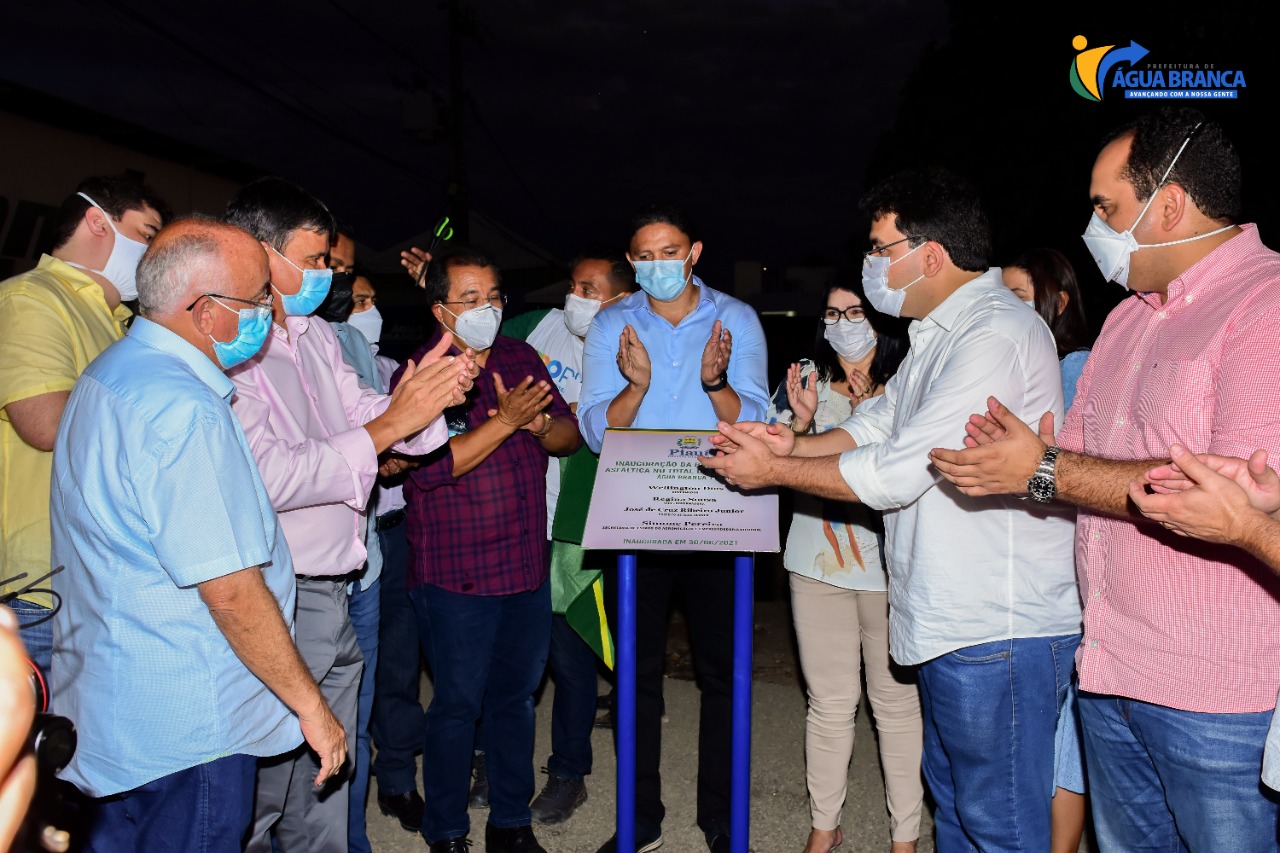 Água Branca comemora 67 anos com maratona de inaugurações e live de aniversário