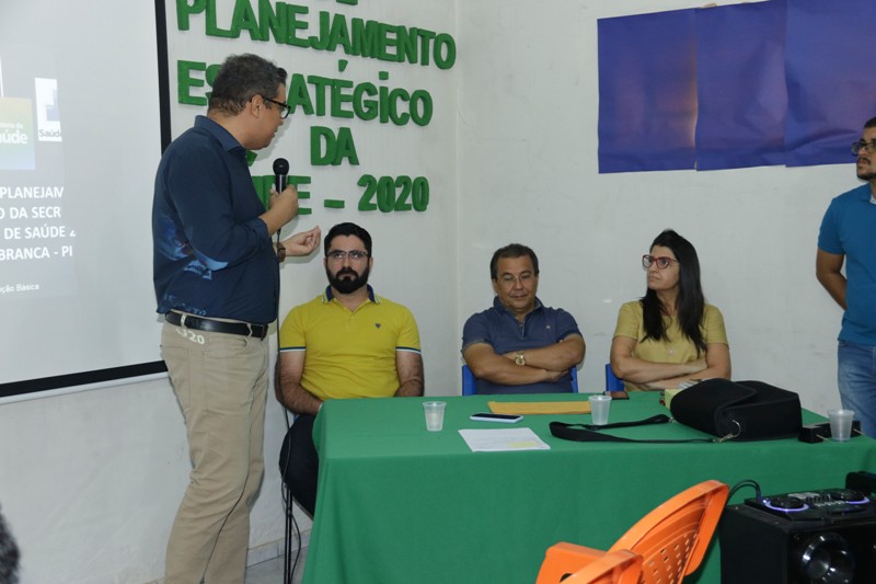 Água Branca discute melhorias na saúde em Oficina de Planejamento Estratégico Água Branca discute melhorias na saúde em Oficina de Planejamento Estratégico