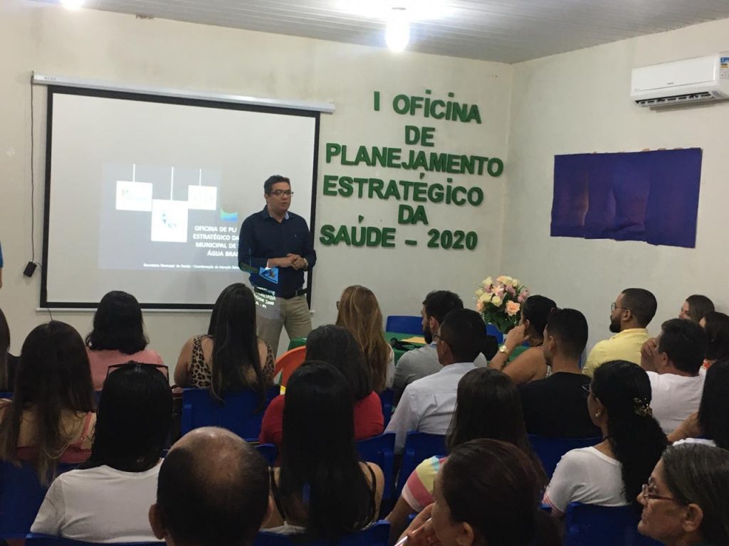Água Branca discute melhorias na saúde em Oficina de Planejamento Estratégico