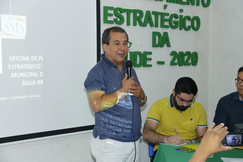 Água Branca discute melhorias na saúde em Oficina de Planejamento Estratégico