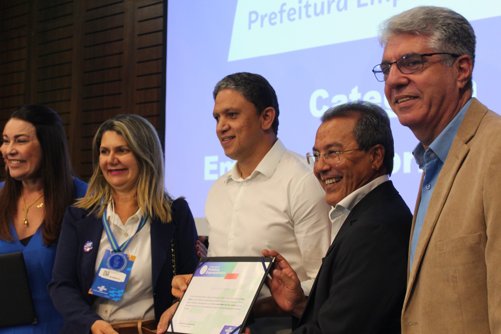 Água Branca é destaque no Prêmio Sebrae Prefeitura Empreendedora
