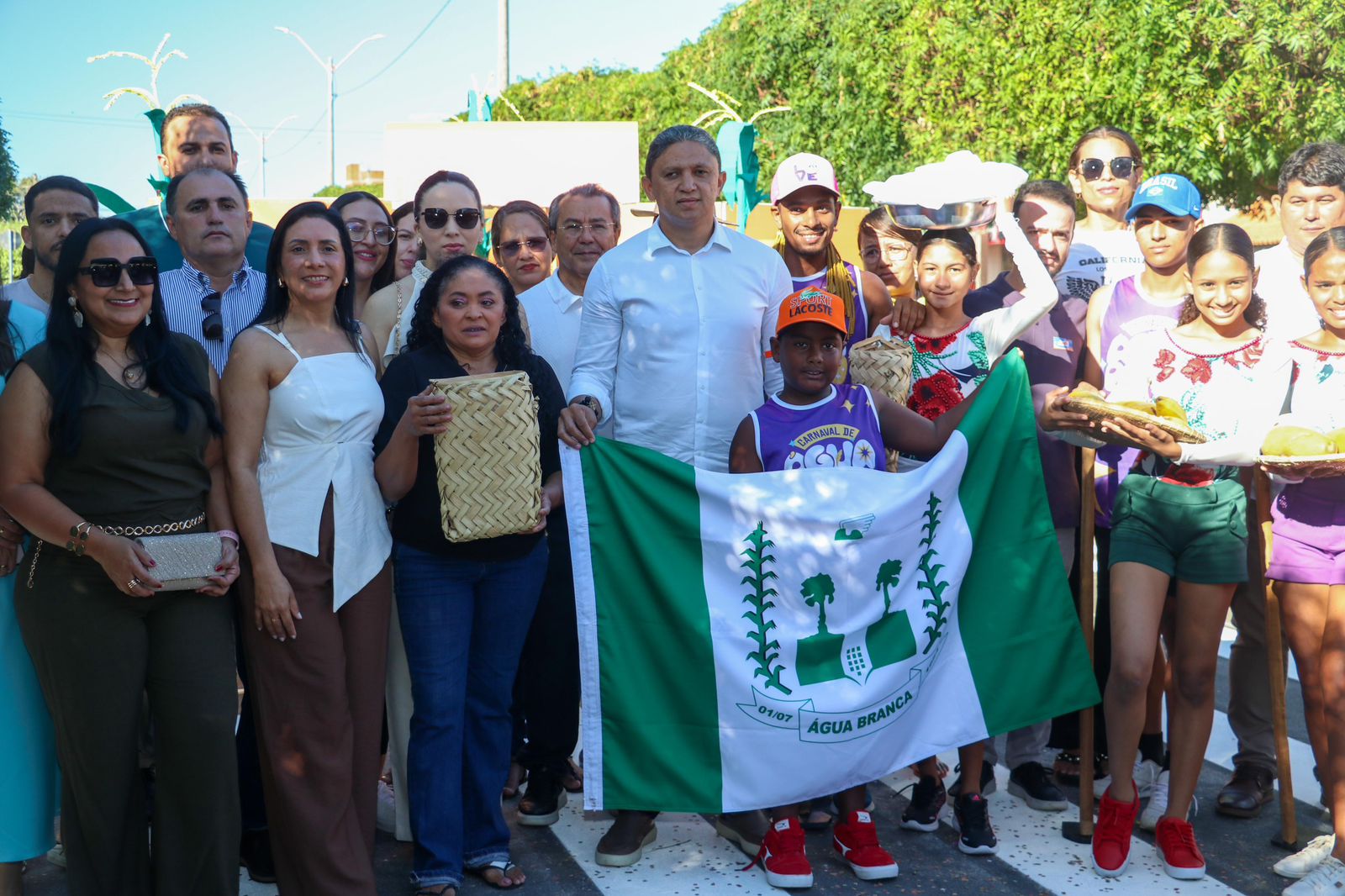 Água Branca inicia celebrações dos 71 anos com inaugurações