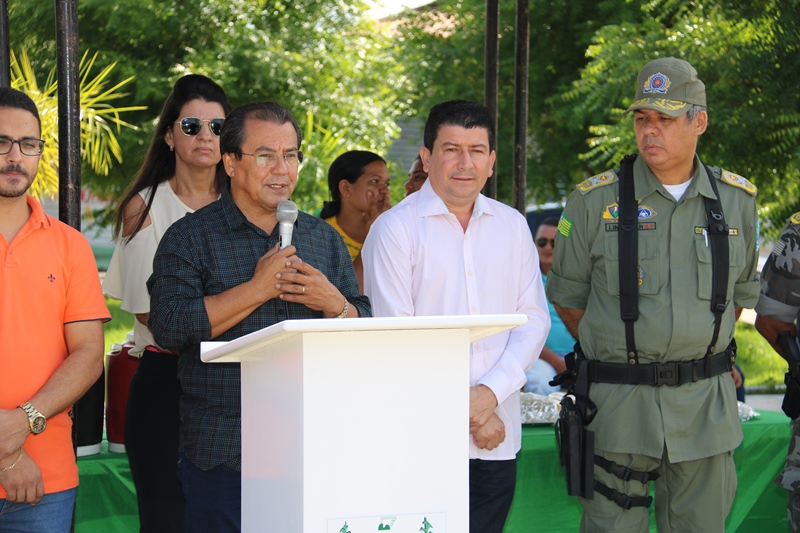Água Branca recebe viaturas para reforçar a segurança Água Branca recebe viaturas para reforçar a segurança