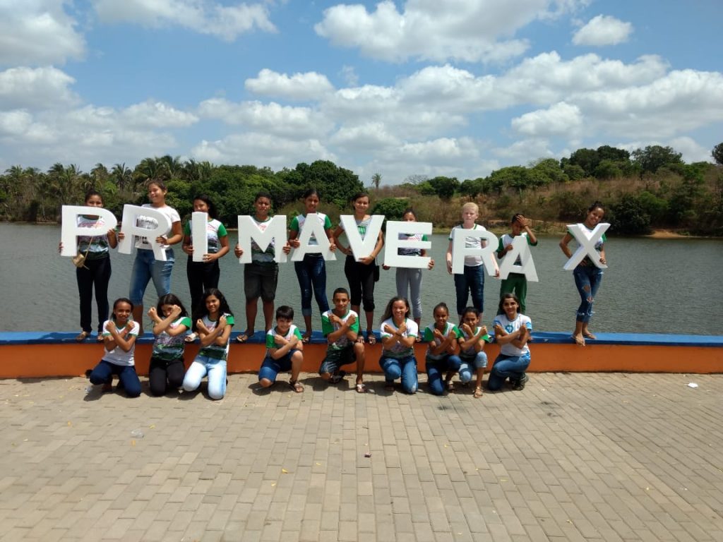 Alunos da rede pública de Água Branca participam de ação de preservação do meio ambiente