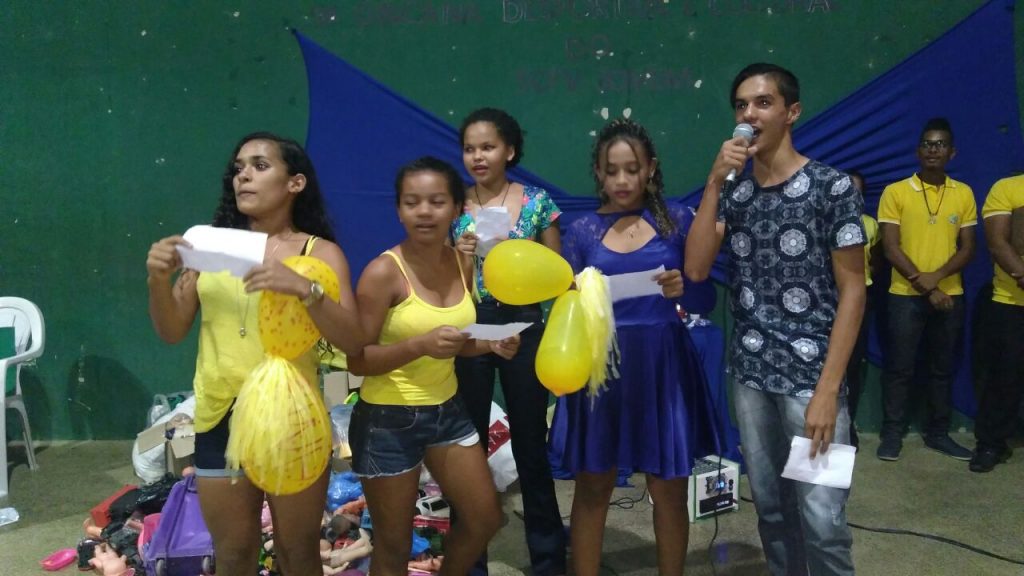Assistência Social de Água Branca realiza gincana com jovens do SCFV Assistência Social de Água Branca realiza gincana com jovens do SCFV