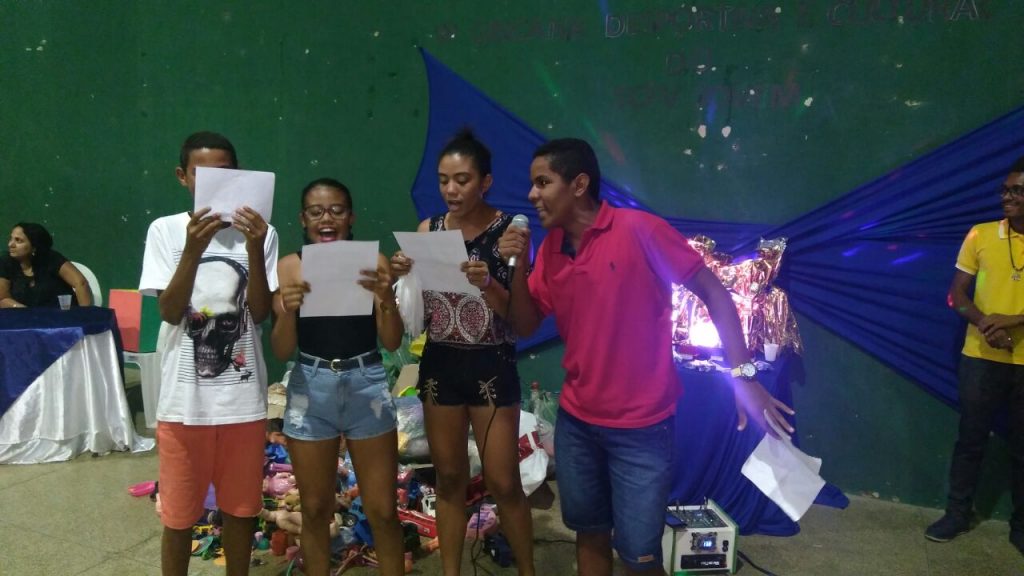 Assistência Social de Água Branca realiza gincana com jovens do SCFV