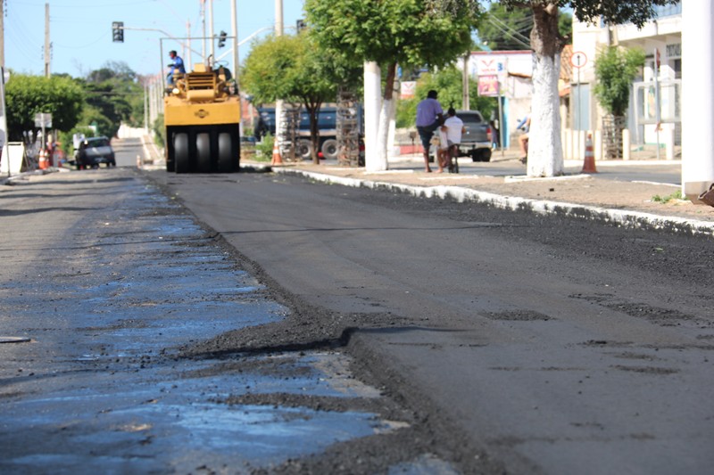 Avenida José Miguel é a primeira beneficiada com projeto de mobilidade urbana em Água Branca Avenida José Miguel é a primeira beneficiada com projeto de mobilidade urbana em Água Branca