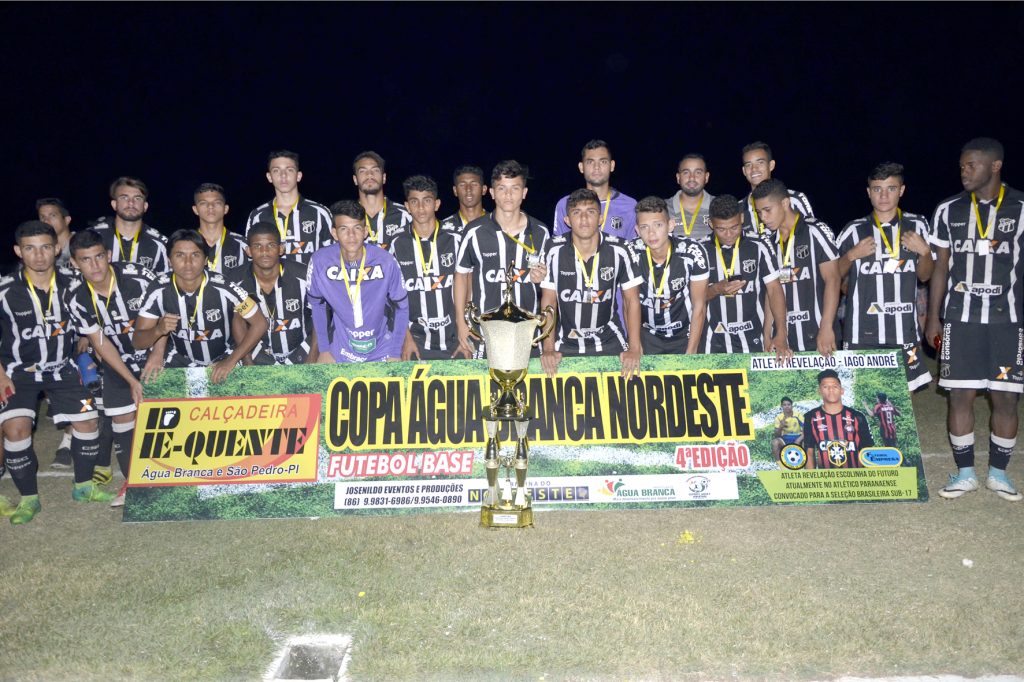 Ceará leva títulos das categorias sub 15 e sub 17 da IV Copa Água Branca Nordeste