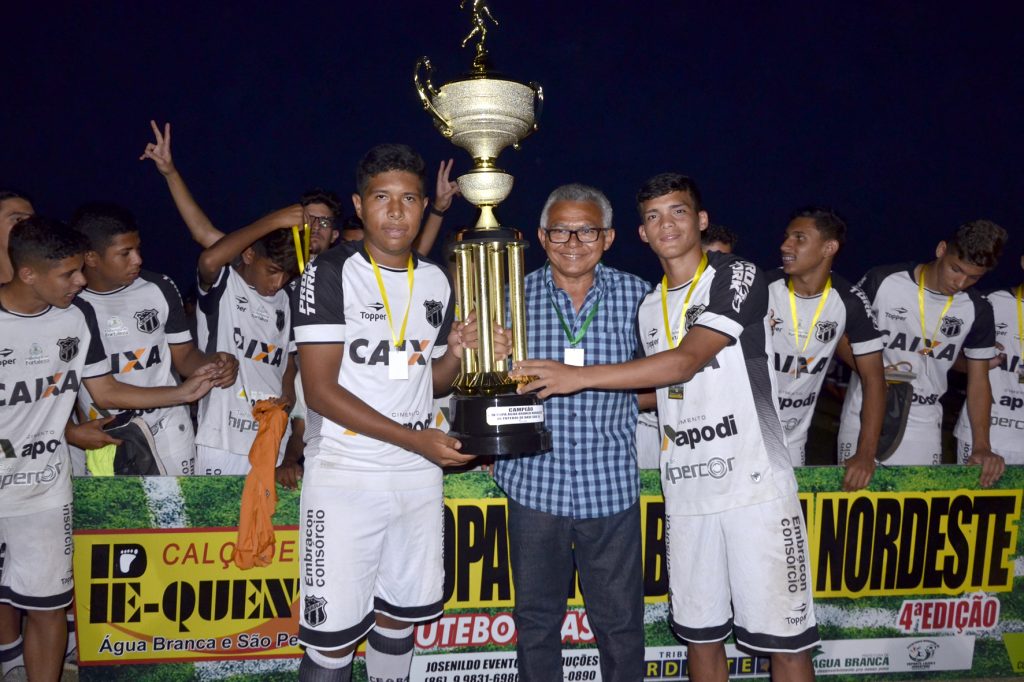 Ceará leva títulos das categorias sub 15 e sub 17 da IV Copa Água Branca Nordeste