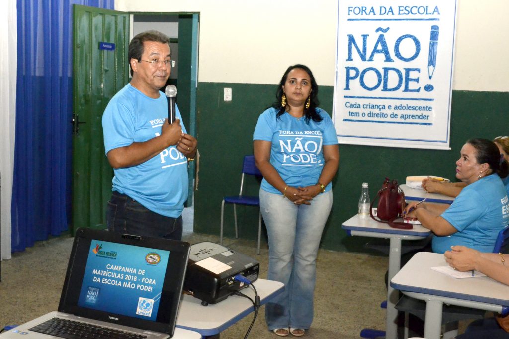 Educação de Água Branca lança campanha de matrículas 2018