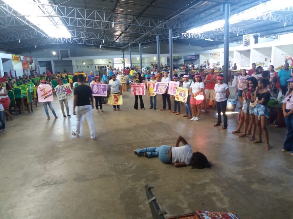 Educação de Água Branca promove ação de combate ao feminicídio