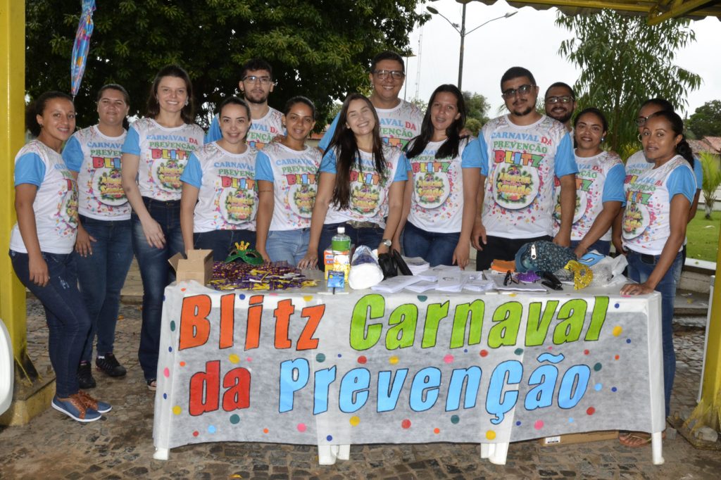 Saúde de Água Branca realiza campanha Carnaval da Prevenção