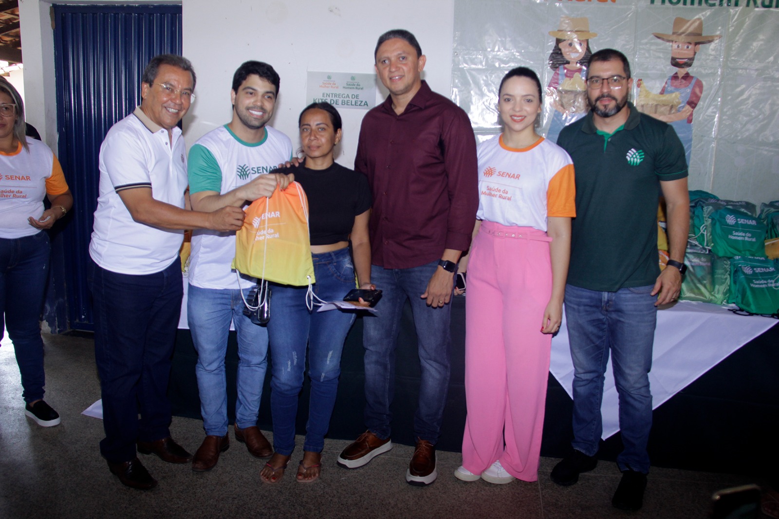 Em parceria com o SENAR, Prefeitura de Água Branca realiza ação para promover saúde do homem e da mulher na zona rural