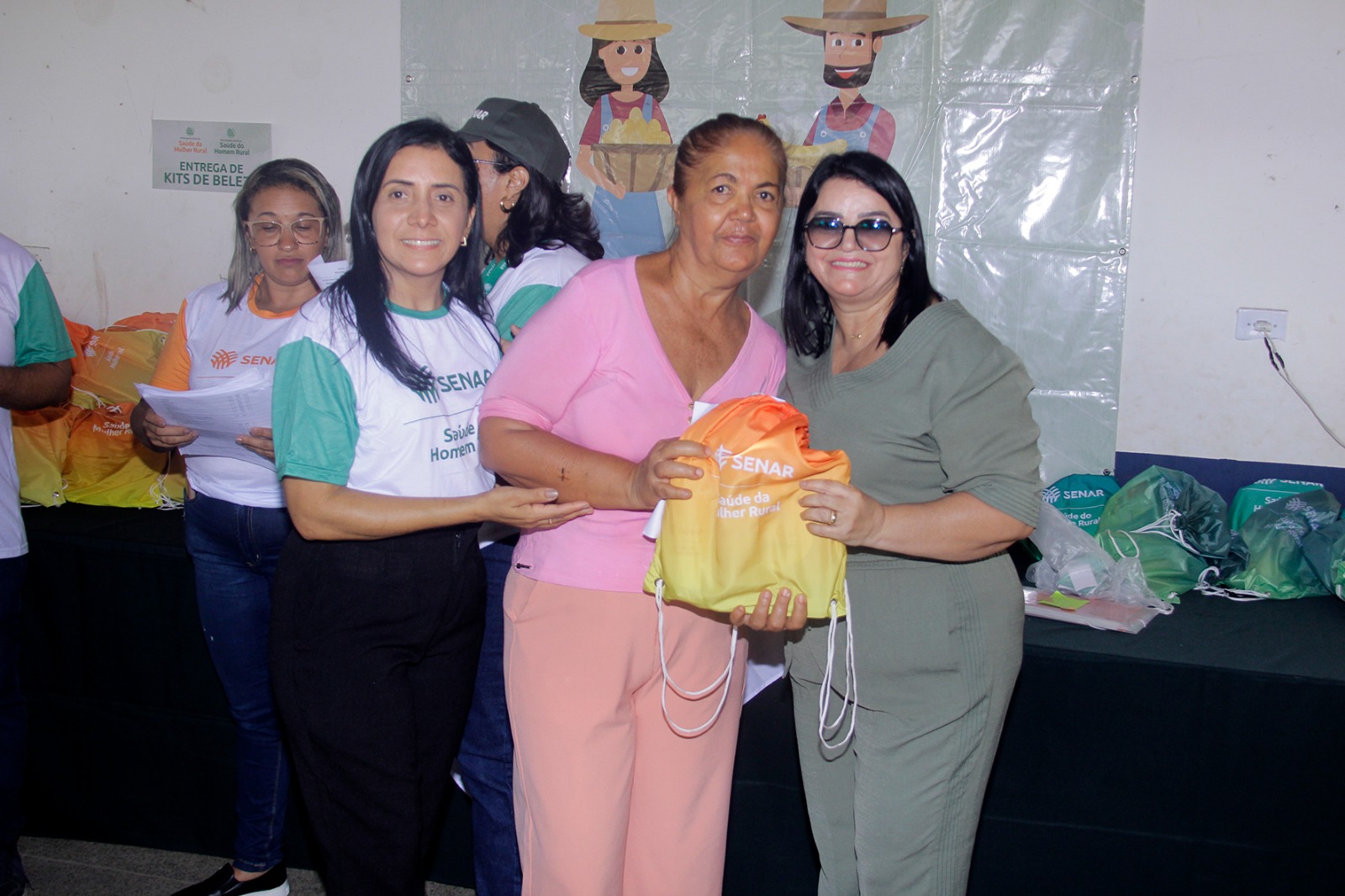 Em parceria com o SENAR, Prefeitura de Água Branca realiza ação para promover saúde do homem e da mulher na zona rural