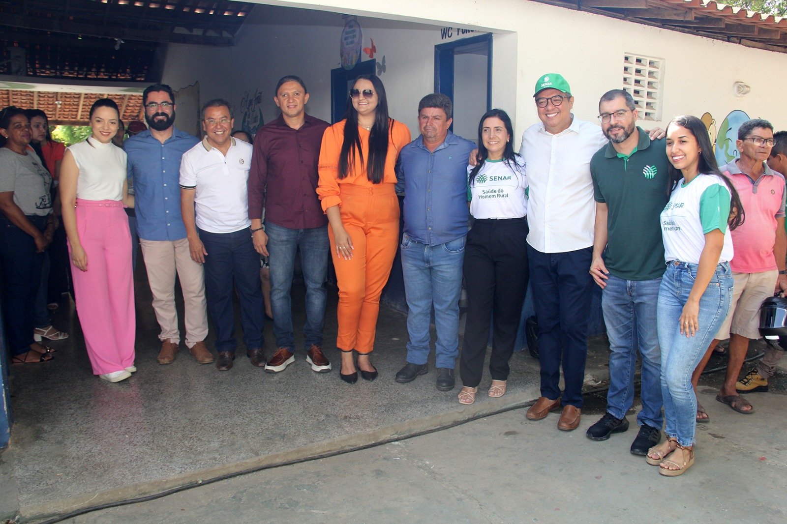 Em parceria com o SENAR, Prefeitura de Água Branca realiza ação para promover saúde do homem e da mulher na zona rural