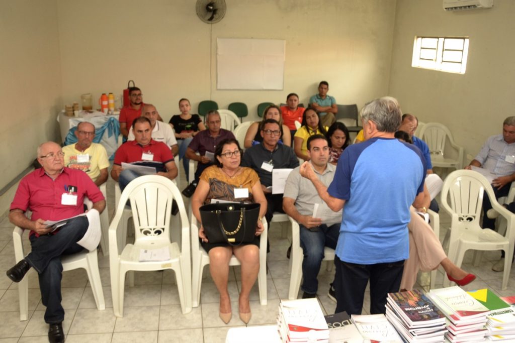 Equipe da gestão de Água Branca participa de Oficina de Planejamento Estratégico