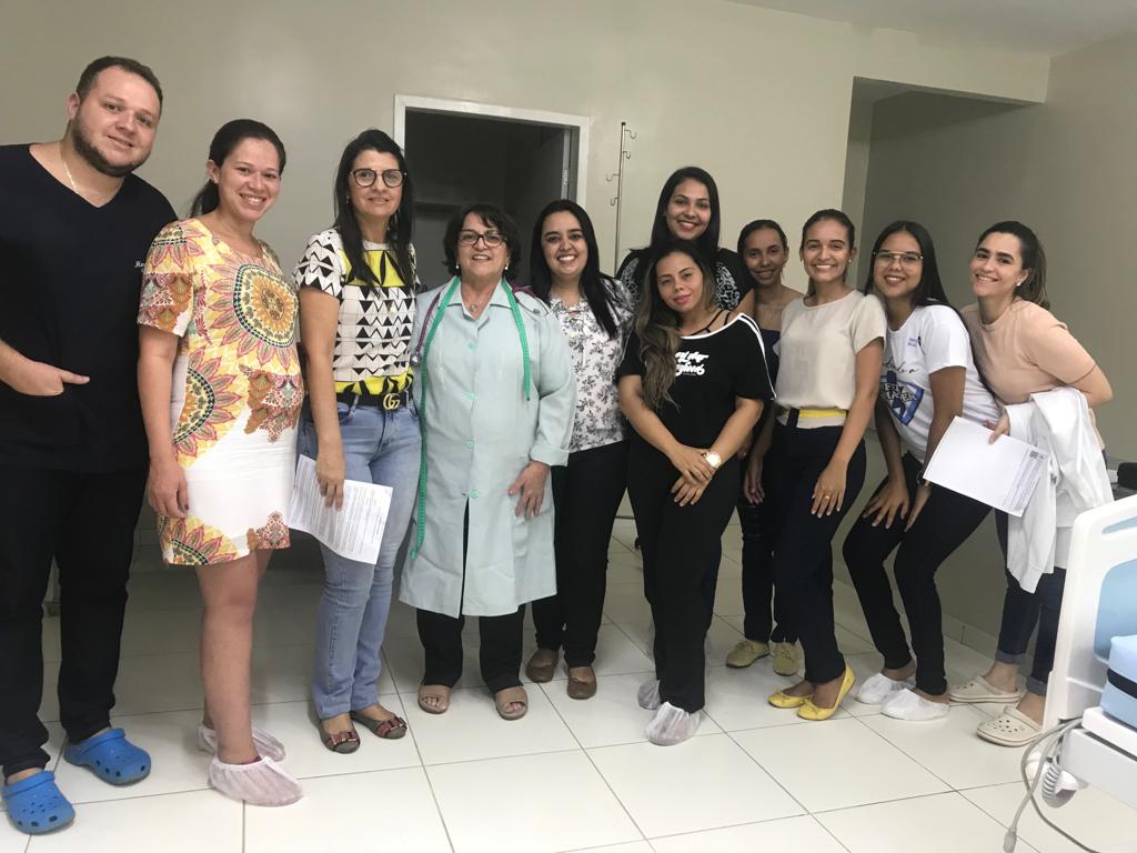Equipe do Hospital de Água Branca participa de curso teórico-prático do teste do coraçãozinho Equipe do Hospital de Água Branca participa de curso teórico-prático do teste do coraçãozinho