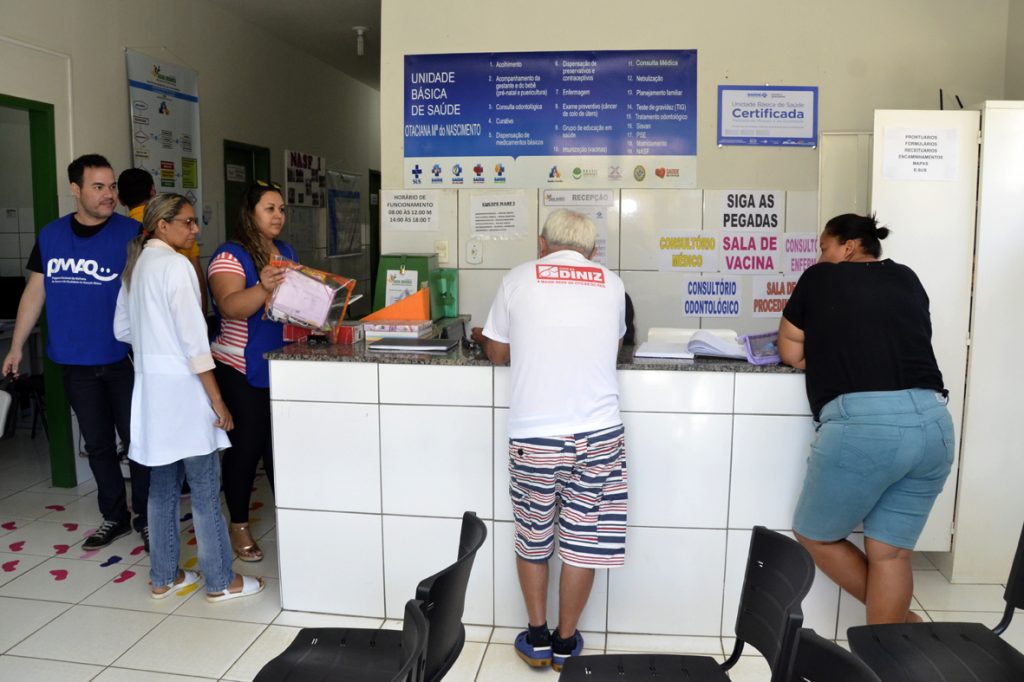 Equipe do Ministério da Saúde faz vistoria em UBS de Água Branca