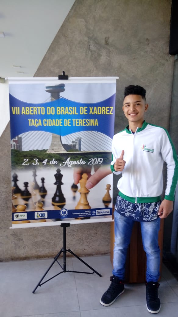 Estudantes de Água Branca participam de campeonato de xadrez em Teresina