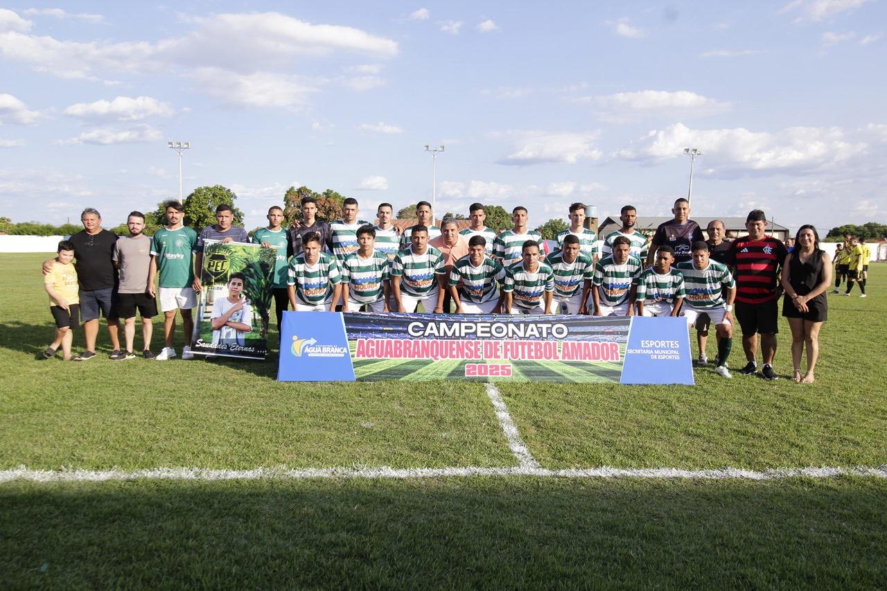Grande abertura do Campeonato Aguabranquense é marcada por emoção e jogo incrível