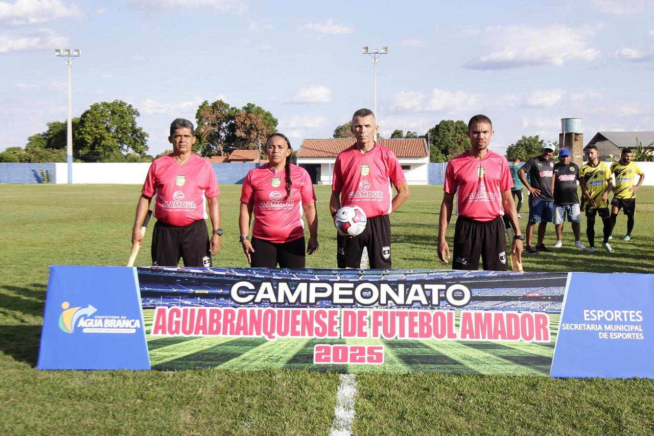 Grande abertura do Campeonato Aguabranquense é marcada por emoção e jogo incrível