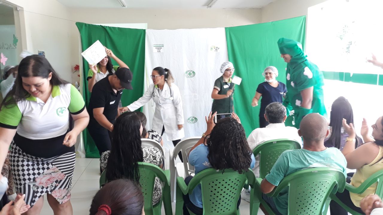 Higiene pessoal para a prevenção de doenças é tema de encontro no Hospital de Água Branca