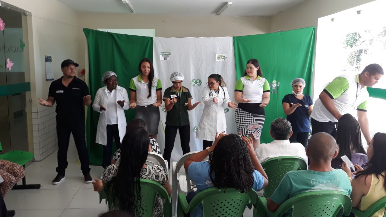 Higiene pessoal para a prevenção de doenças é tema de encontro no Hospital de Água Branca