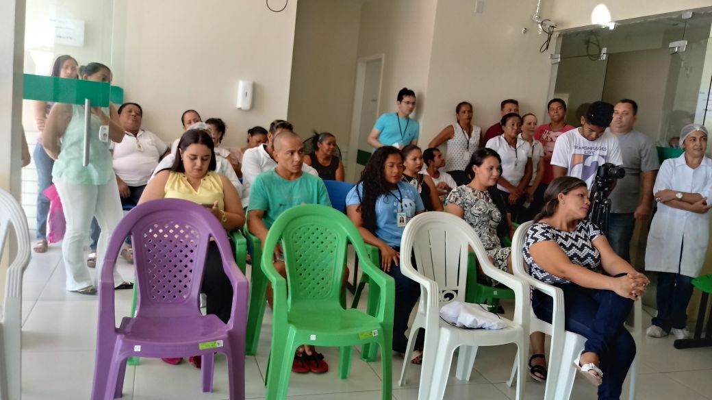 Higiene pessoal para a prevenção de doenças é tema de encontro no Hospital de Água Branca