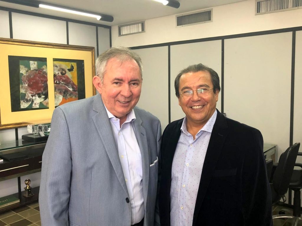 Prefeito de Água Branca visita piauiense eleito presidente do Sebrae Nacional Prefeito de Água Branca visita piauiense eleito presidente do Sebrae Nacional