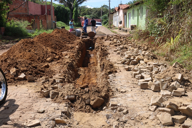 Prefeitura de Água Branca investe em melhorias sanitárias no bairro Mutirão