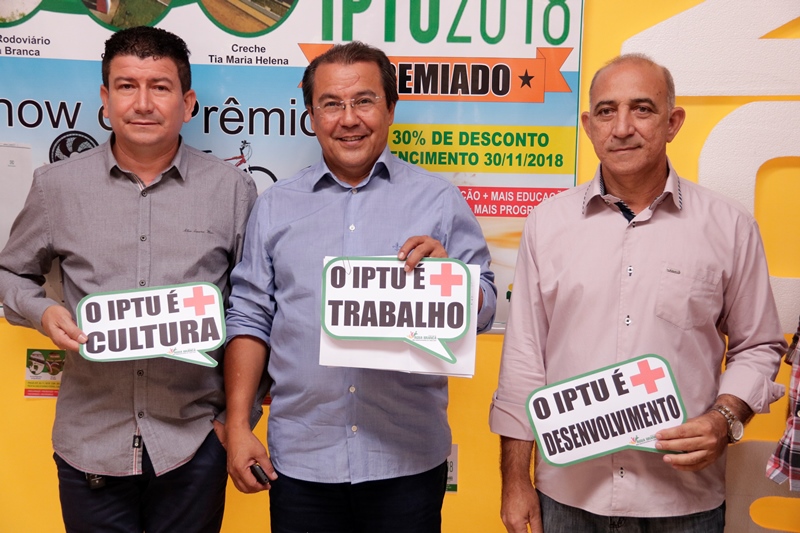 Prefeitura de Água Branca lança Campanha IPTU Premiado 2018 Prefeitura de Água Branca lança Campanha IPTU Premiado 2018