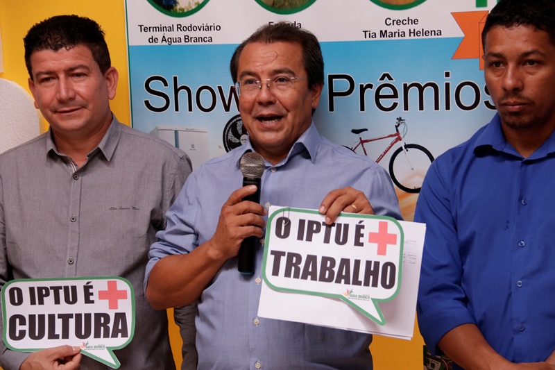 Prefeitura de Água Branca lança Campanha IPTU Premiado 2018