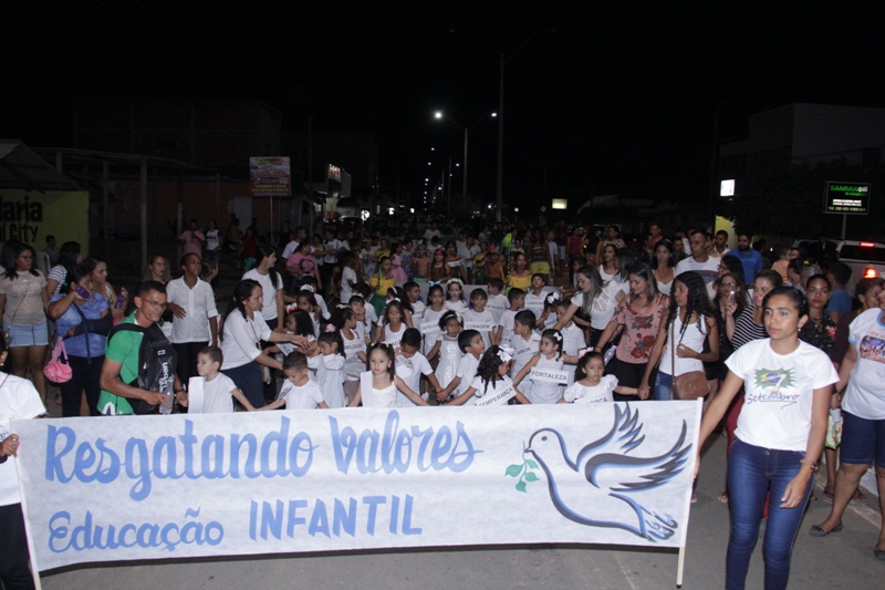 Prefeitura de Água Branca promove desfile em comemoração à Independência do Brasil