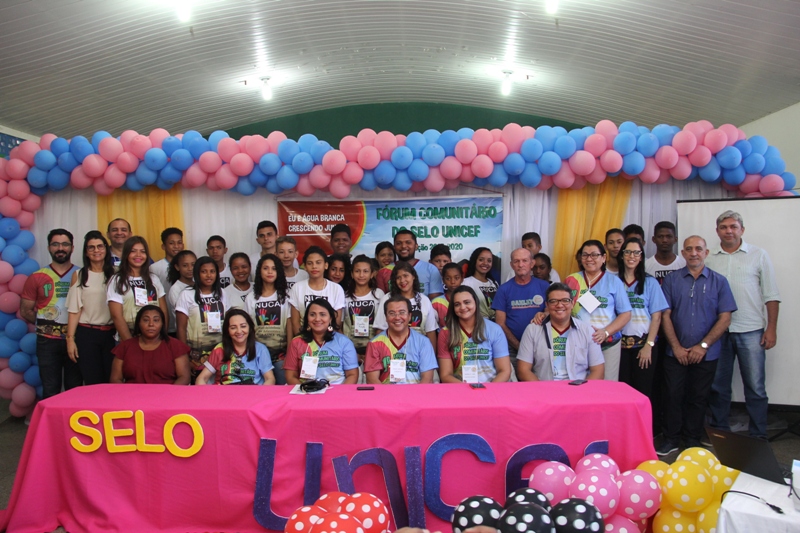 Prefeitura de Água Branca promove I Fórum Comunitário do Selo UNICEF Prefeitura de Água Branca promove I Fórum Comunitário do Selo UNICEF