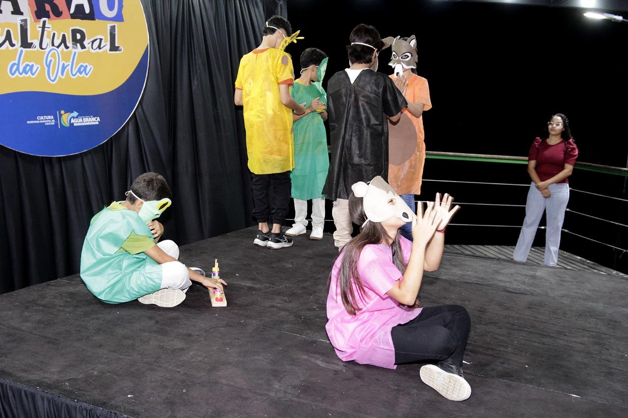 Prefeitura de Água Branca realiza 1º Sarau Cultural da Orla