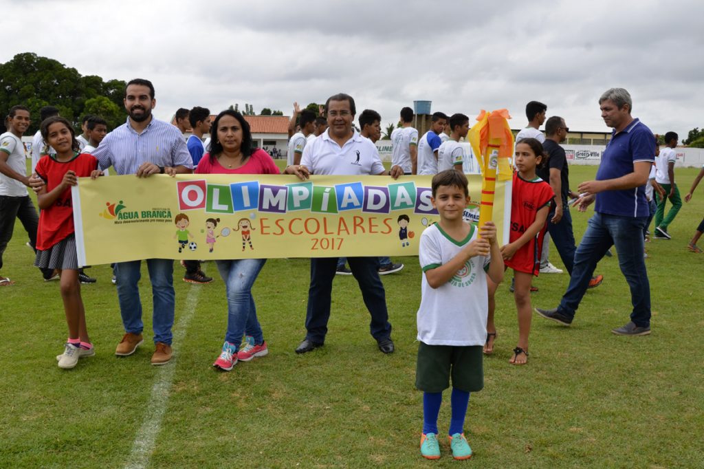 Prefeitura de Água Branca realiza abertura do Jogos Olímpicos Escolares 2017 Prefeitura de Água Branca realiza abertura do Jogos Olímpicos Escolares 2017