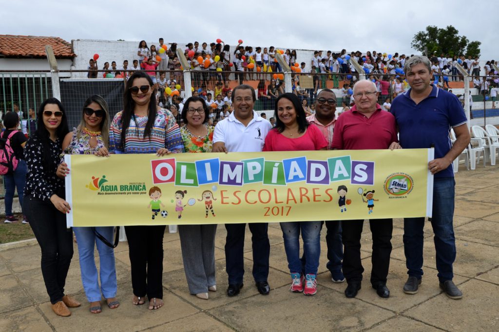 Prefeitura de Água Branca realiza abertura do Jogos Olímpicos Escolares 2017