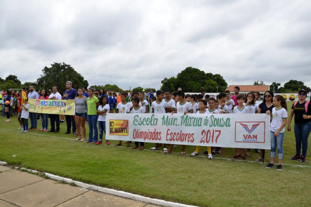 Prefeitura de Água Branca realiza abertura do Jogos Olímpicos Escolares 2017