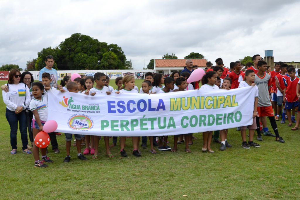 Prefeitura de Água Branca realiza abertura do Jogos Olímpicos Escolares 2017