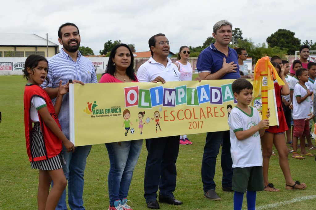 Prefeitura de Água Branca realiza abertura do Jogos Olímpicos Escolares 2017