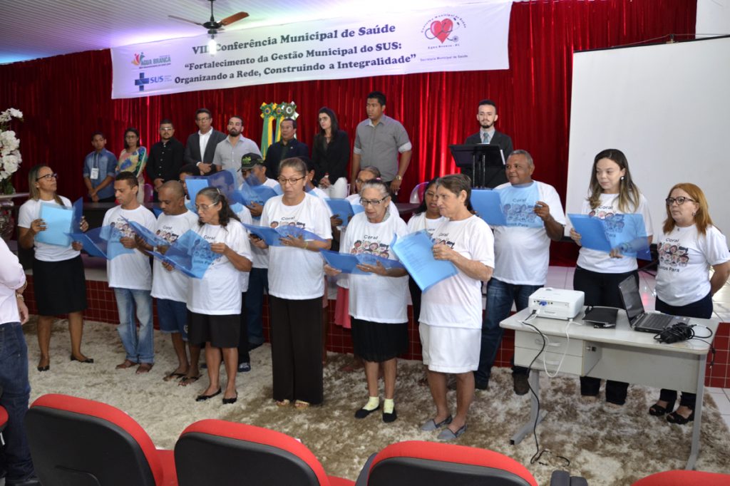 Prefeitura de Água Branca realiza VIII Conferência Municipal de Saúde
