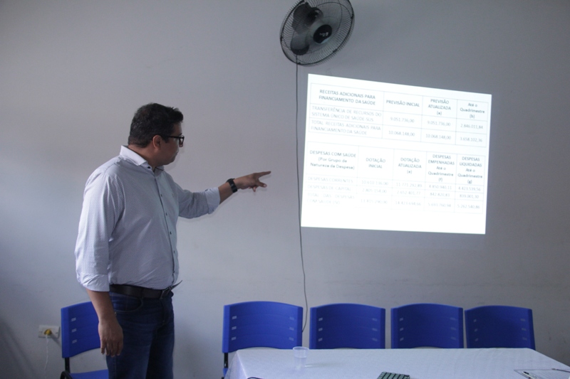 Saúde de Água Branca apresenta prestação de contas em audiência pública