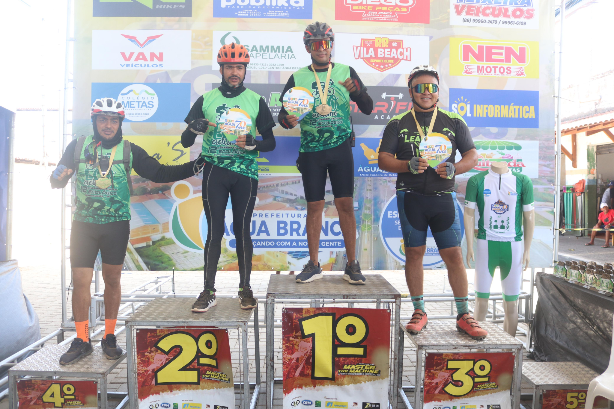 Segundo dia de comemoração dos 70 anos de Água Branca tem esporte, premiações e shows