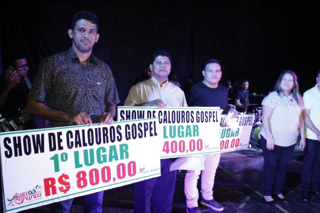 Show Evangélico anima terceira noite da Semana Cultura de Água Branca